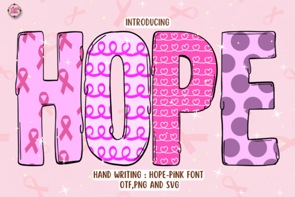 Designing with Purpose: The Hope Pink Typeface for Breast Cancer Awareness