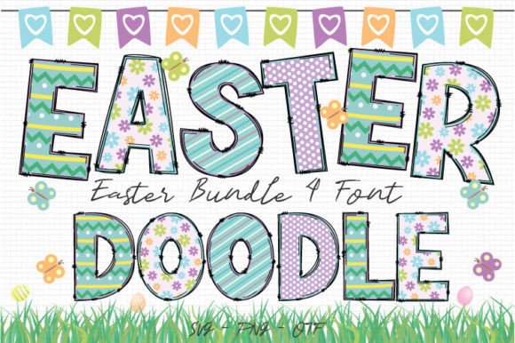 Easter Clip: The Sweet, Chic Font for Bubbly Creations