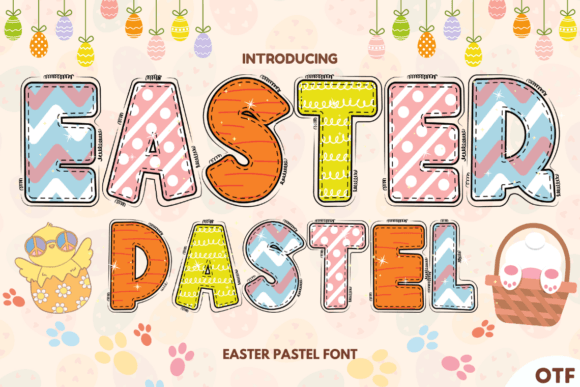 Easter Pastel: A Typeface for Festive & Creative Projects