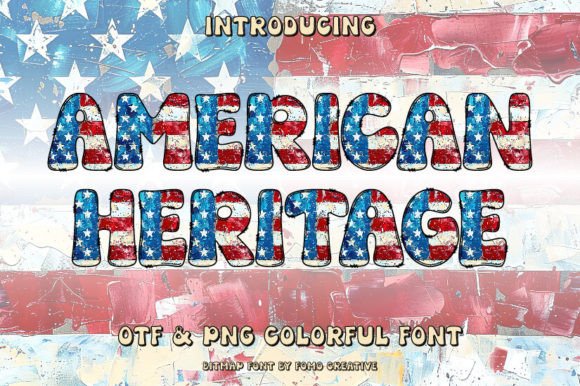 Infusing Joy and Color: The American Heritage Typeface
