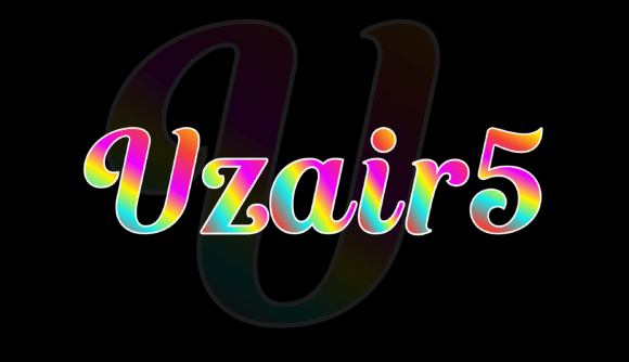 Inject Energy and Color: The Uzairr5 Rainbow Font Experience