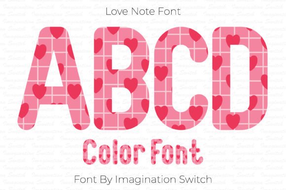 Love Note: The Color Font That Speaks Volumes