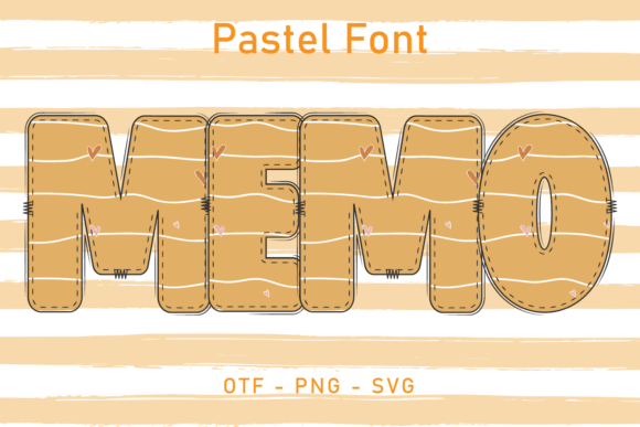 Memo: The Hand-Drawn Font That Tells a Story