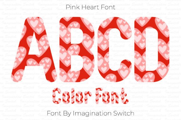 Pink Heart: A Typeface That Blends Whimsy with Professional Polish