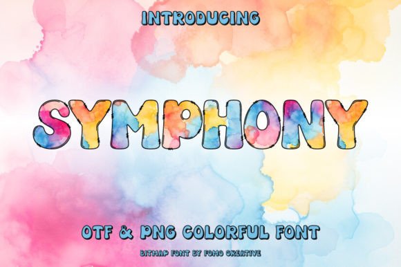 Symphony: A Color Font That Brings Your Designs to Life