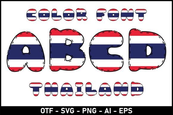 Thailand: A Playful Font for Creative and Commercial Projects