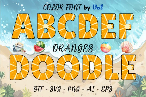 The Whimsical World of Oranges: A Font for Playful Projects