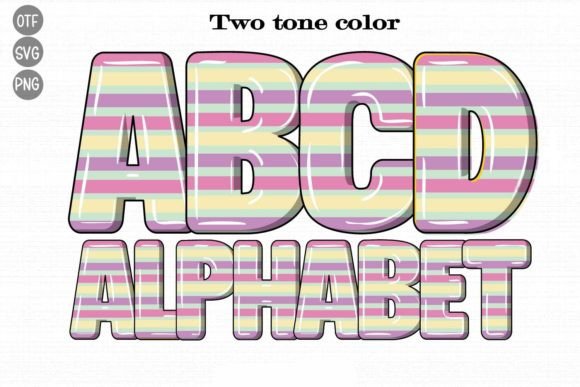 Two Tone Color: A Fresh Take on Playful Typography