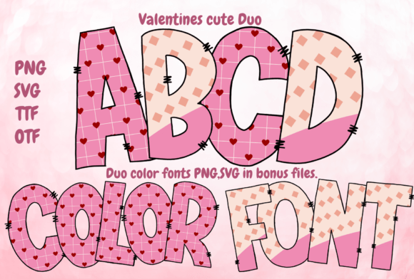 Valentines Cute Duo: A Handwriting Font for Sweet Projects