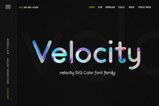 Velocity: The Serif Font That Transforms with Ligatures